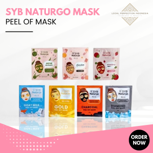 Masker SYB Naturgo Peel Off Milk Goat 10 Gram - Membersihkan Kulit