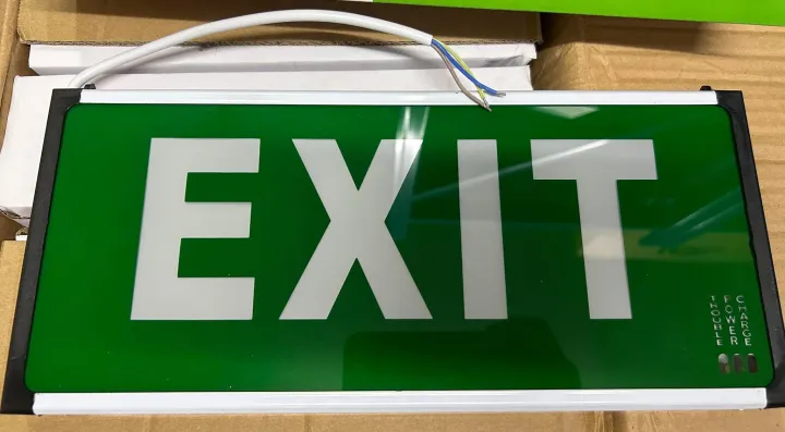 Emergency Exit Sign with Test Switch | Lazada PH