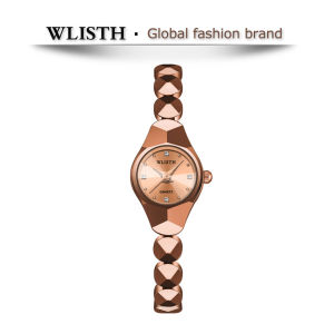 WLISTH นาฬิกา ผู้หญิง ลำลอง ชำระเงินปลายทาง สร้างสรรค์ การป้องกัน น้ำซึมและฝุ่นเข้า สุดน่ารัก ของแท้ 100% ของขวัญ ผู้ใหญ่ [950]