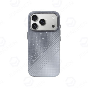 Star Carbon Fiber Texture For Phone Case For iPhone 17 17Pro Max 16 Pro 15 Wireless Charging Slim Hard PC Cover