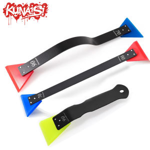 KUNAISI PPF Tool Car Window Cleaning Tool 2 in 1 Small Soft Rubber Blade Squeegee Corner Windshield Glass Water Remover Scraper2026
