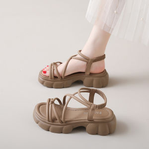 [Free Shipping] WomenS Sandals For Wearing With Dresses 2025 New Style Versatile For Any Outfit Perfect For The Beach Or Seaside Roman-Style Sandals