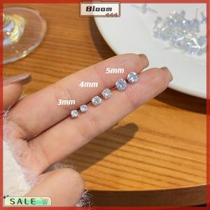 Follow Get New[Bloom Z] 1Pair Zircon Earrings Women Jewelry Accessories Ball Stud Earrings Tragus Cartilage Ear Jewelry