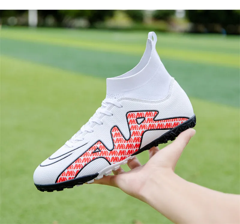 32-45 Futsal Shoes for Men Artificial Grass Soccer Shoes Kids