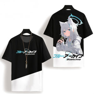 Role Playing Game Blue Archive 3D Print T-Shirt Men Women Casual Short Sleeve T Shirts Oversized Harajuku Tees Tops Kid Clothing