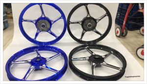 Mâm Vành Xe Máy ATR CNC 5 Cây Xéo Sirius Bảng 1.4-1.6