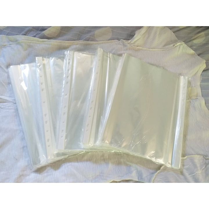 Clear Sheet Protector A4 / Long 100pcs per Pack / Clearbook Refill ...