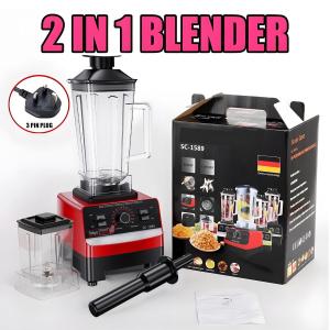2.5L Blender Heavy Duty 4500W Juicer Blender Mixer BPA Free Electric High Speed Juicer High Power Food Processor Ice Smoothies Crusher Mesin Pengisar Ais mesin ais blender Serbaguna Pengisar Tugas Berat