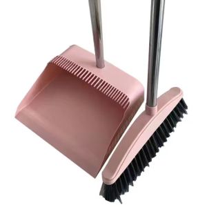 ชุดไม้กวาด ไม้กวาดในครัวเรือน ที่ตักขยะ ไม้กวาดผมไม่ติด ด้ามยาว ไม้กวาดพลาสติก ไม้กวาดโรงงานขายส่ง