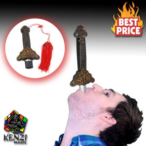 Alat Sulap Sword Swallowing - Sulap Pedang - Pedang Masuk Mulut - KZ072