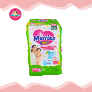 Merries Good Skin Pants popok bayi sekali pakai M34