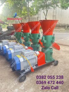 Máy làm cám viên chính hãng  S160 motor 35kw(5 ngựa)