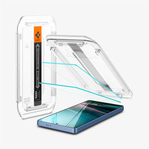 2PCS Spigen Glas.tR EZ Fit Sensor Protected Tempered Glass For Samsung Galaxy S26 S25 S24 Ultra High Definition Screen Protector 9H Hardness