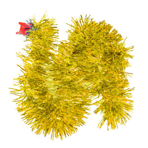 ริบบิ้นตกแต่งไม้สานที่มีสีสันคานบนคริสต์มาสเครื่องประดับพวงดอกไม้อุปกรณ์ตกแต่งบ้านปาร์ตี้งานแต่งงาน