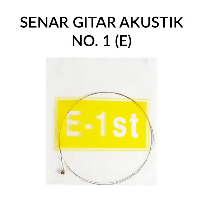Senar Gitar Akustik No. 1 (E) 012 GAS-101 Satuan Ketengan Murah 1 PC