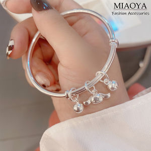 MIAOYA Fashion Jewelry Shop Cinnamon Dog Design Bracelet For Ladies Punk Bell Accessories For Students Beautiful Birthday Gift