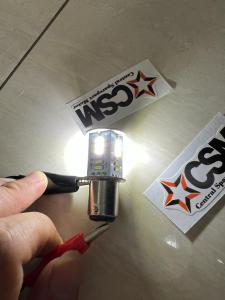 Lampu LED Rem Stop Bayonet 30 Mata Kedip Mobil Motor Kaki 2 DC-12v Running dan Strobo