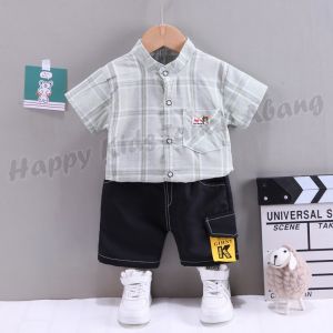 DISKON SETELAN KEMEJA ANAK LAKI-LAKI / SET PAKAIAN ANAK COWOK PREMIUM / BAJU KEMEJA ANAK LAKI LAKI