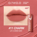 O.TWO.O Velvet Matte Liptint Lip & Cheek Mud Dual-use Lip Clay High Pigmented Long Lasting Not Dry Concealing Lip Lines Liquid Lipstick. 