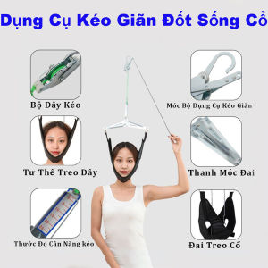 Dụng Cụ Kéo Giãn Cột Sống Cổ - Đai Treo Cổ Tại Nhà