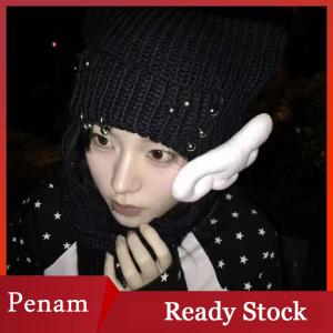 [PAM] Dễ thương Y2K Kawaii sang trọng đôi cánh thiên thần ngọt ngào tóc clip bên clip kẹp tóc phụ kiện tóc cho phụ nữ Cô Gái Tóc phụ kiện