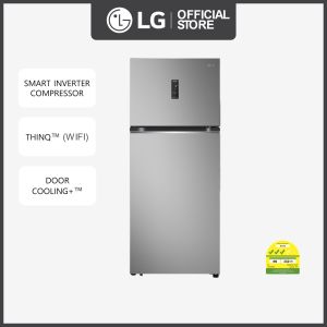 LG Top Freezer GT-B3723PY 375L | Smart Inverter Compressor™ | Prime Silver