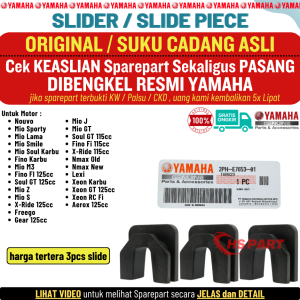 Slide Slider Piece Mio Sporty Smile Soul Karbu Fino Karbu Mio J GT Soul GT Fino Fi XRide Nouvo Mio M3 Z S NMAX Old Nmax New Lexi Aerox Original Yamaha Genuine Parts