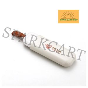 SPARKCART 1pc 3 Grids Portable Mini Tablet Dispenser Pill Box For Medicine Container Organizer Drug Dispenser