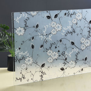 168 Glass window sticker household bathroom bathroom balcony light-transmitting opaque self-adhesive thermal insulation anti-privacy glass sticker (5m x 40cm)