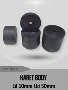 Karet Body Bulat Id 10mm Od 50mm Tinggi 1cm sampai 6cm Per 1pcs.