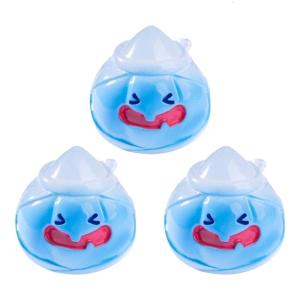 Night Illuminated Pumpkins Garden Ornaments Durability Resins for Seasonal Parties Arrangement