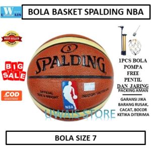 BEST SELLER !! BOLA BASKET NBA SPALDING - BOLA BASKET OFFICIAL  - BOLA BASKET MURAH -  BOLA BASKET SPALDING - BASKETBALL NBA