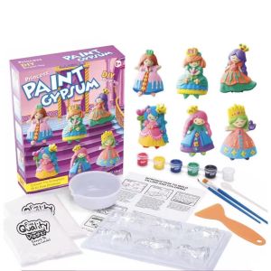SG Seller| NEW DIY Toys Painting Kit for Kids Arts and Crafts Plaster Paint Gypsum DIY toy kit Fridge Magnet Painting toys