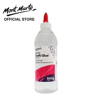 Mont Marte Signature Clear PVA Craft Glue 500g