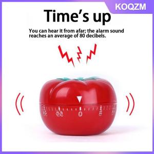 KOQZM Tomato Timer Electronic Kitchen Reminder Pomodoro Mechanical Countdown Alarm Kitchen Cooking Tool Game Timer Clock