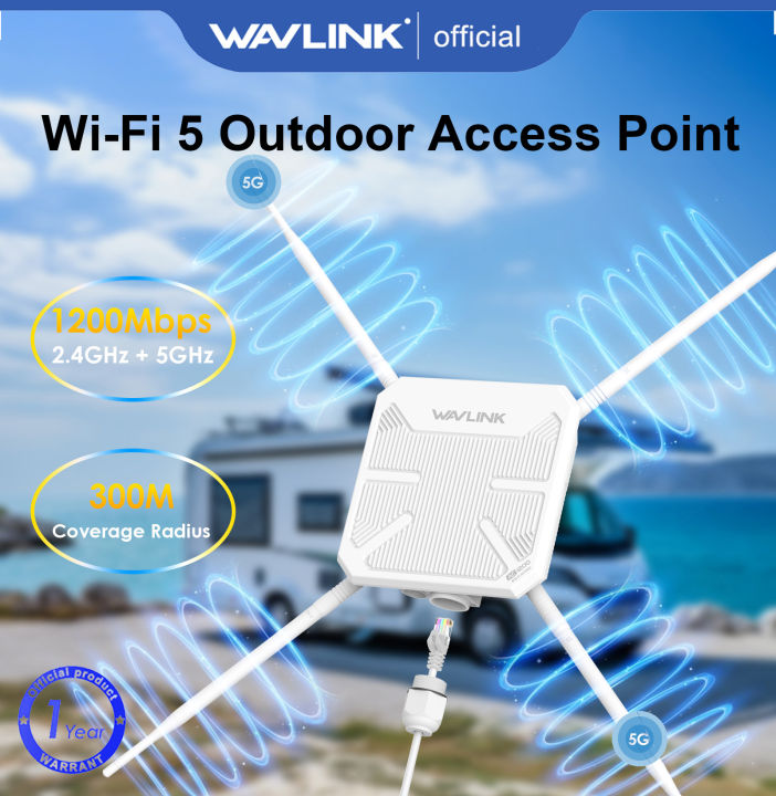 Wavlink AX3000/AX1800/AC1200/AC600/N300 Outdoor router/WiFi 6 Dual Band ...