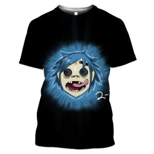 [Local Stock] VCC Hip Hop Rock Band Mens T Shirt Funny 3D Print Tees Summer Casual O-neck Short Sleeve Tops Fashion Trend Men Clothing Streetwear