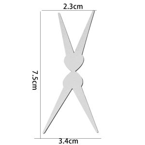 2 in 1 Double Headed V-shaped French Cat Eye Nail Magnet Rench Nail Art Magnetic Stick Effect Gel Nail Polish Auxiliary Tools