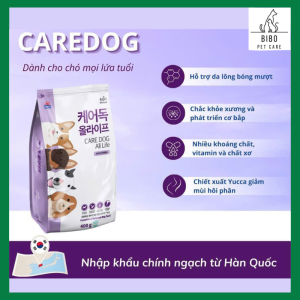 Thức ăn hạt CAREDOG cho chó mọi lứa tuổi bổ sung dinh dưỡng đầy đủ cho thú cưng - Bibopetcare