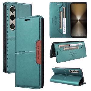 Luxury case For Sony Xperia 5 VI 1 VI 10 VI 5 V 10 V 1 V 10 III Lite 10 IV 5 IV 5 III 1 VI 1 III Retro Book Magnetic Wallet Soft Leather Card Flip Skin Stand Protect Cover