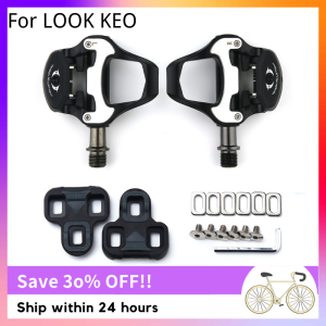 Road Bike Pedals is suitable for Look Shimano Keo self-locking professional bike pedal With Cleats Bike Pedal Bicycle Accessories
