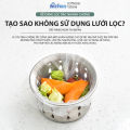 100 Túi Lọc Rác Bồn Rửa Chén Bát - Siêu Rẻ. 