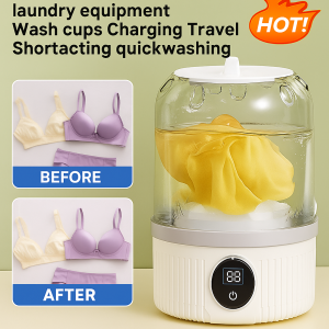 Intelligent identification laundry equipment Wash cups Charging Travel Shortacting quickwashing