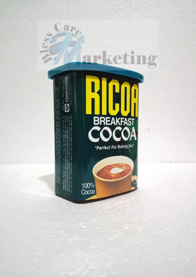 RICOA BREAKFAST COCOA PERFECT FOR BAKING TOO 100% COCOA 160g