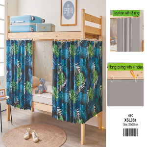 【Free Gift】Dormitory Curtain Bed Curtain For Double Deck Bed Set Bunk Bed Curtains Mosquito Net 120x200cm Student Blackout Bed Curtain