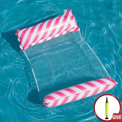 Inflatable water floating hammock bed lounge chair drifter swimming pool beach accessories