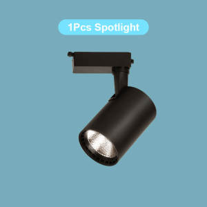 TEP Track Light Clothing Store Home Spotlight Commercial Super Bright Energy-Saving 20W/30W/40W Shop Spotlight Track Light Kitchen Spot Light Ceiling