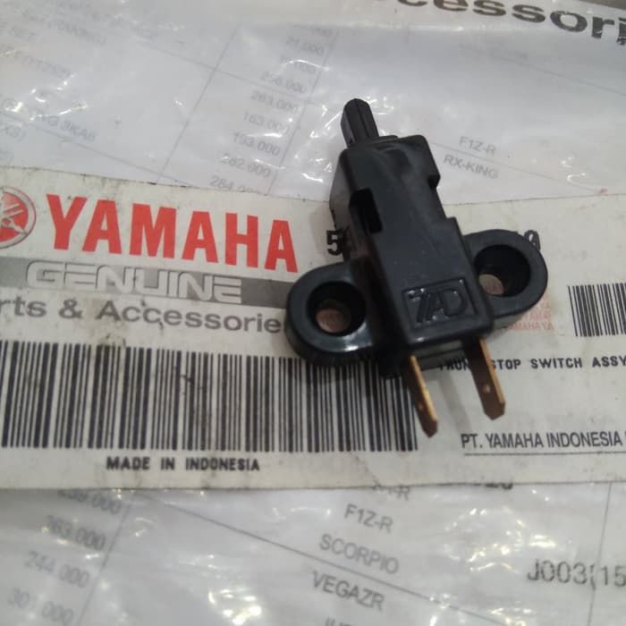 mio  ORIGINAL YAMAHA FRONT STOP SWITCH ASSY (LEFT) FOR MIO SPORTY