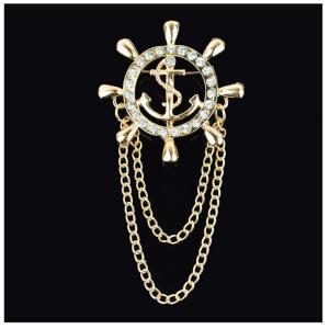 Brooch Blazer/Badge/Pin baju/Brooch tudung/Kerongsang/Jewelry Gift/Suit Pin/Fashion Badge/Boat Brooch