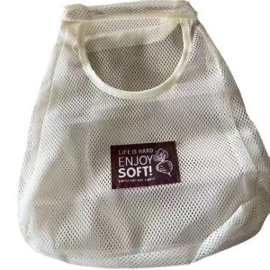 Wall-mounted Storage Bag Large Capacity Breathable Mesh Storage Bag Underwear Socks Storage Bag Kitchen Multi-function Storage Bag